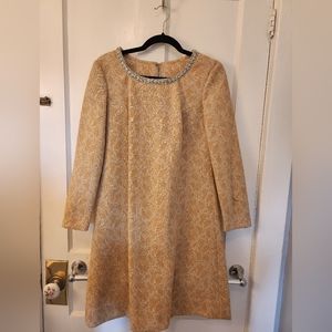 ✨️60's Golden Brocade Dress✨️